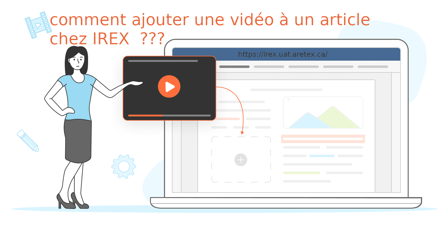 AJOUTER UNE VIDEO DANS UN ARTICLE DE BLOG  - Cover Image